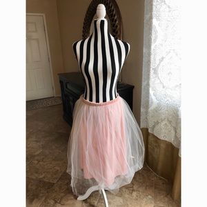 Brand New With Tag Tea & Rose Tule Skirt